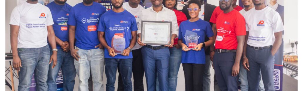 AO Holdings receiving Microsoft Partner of the Year awards in Ghana