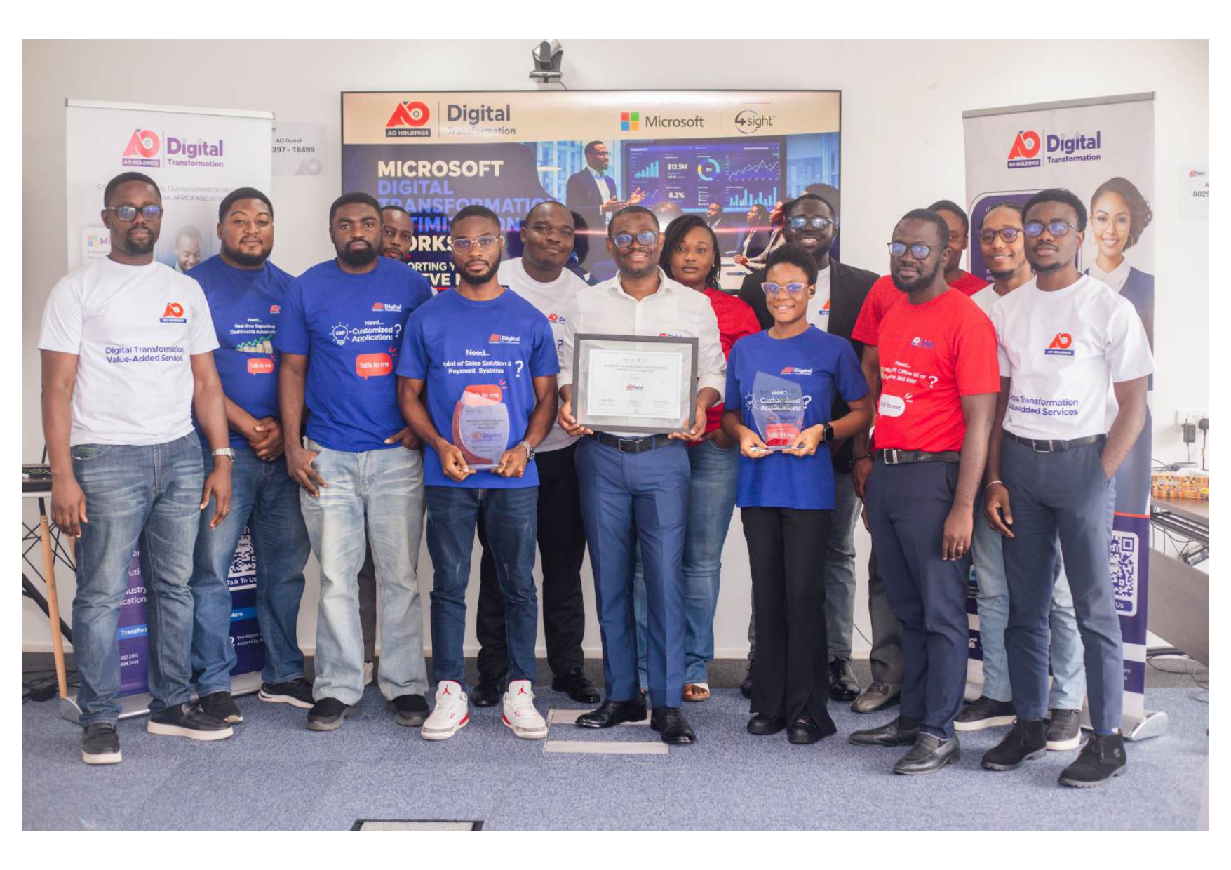 AO Holdings Named Microsoft AI Business Solutions (ERP) Partner and Azure Partner of the Year for West Africa